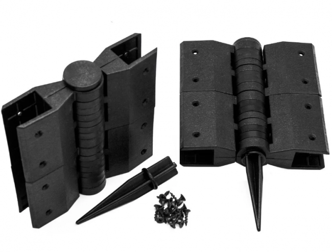 Угол стыковочный полипропилен-чёрный 150х30мм.