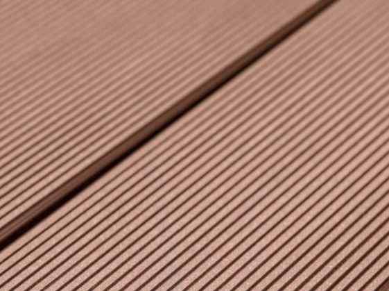 Террасная доска из ДПК Savewood Abies (R) радиальный распил терракот