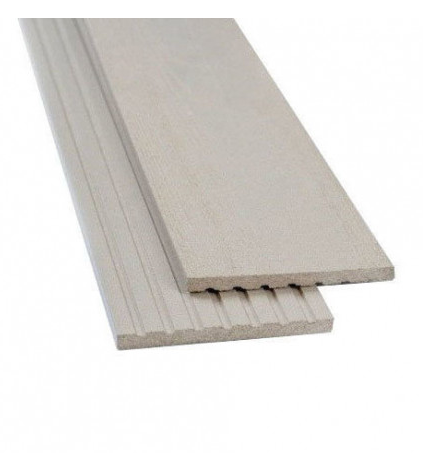 Заборная доска  из ДПК ECODECKING Слоновая кость